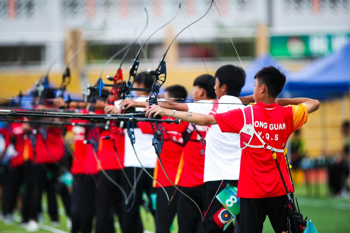开云下载-喀麦隆射箭选手精准发矢，夺得金牌