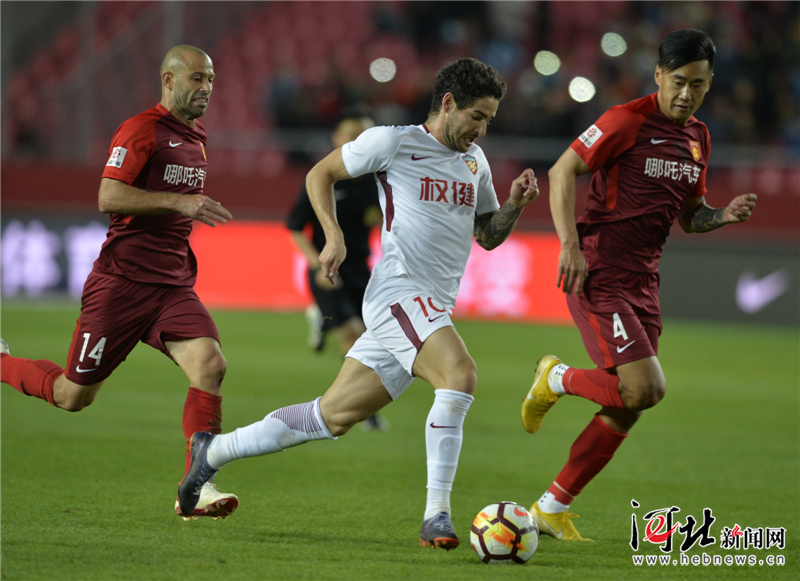 前期对抗虽优势，权健客场不敌华夏幸福中超豪强